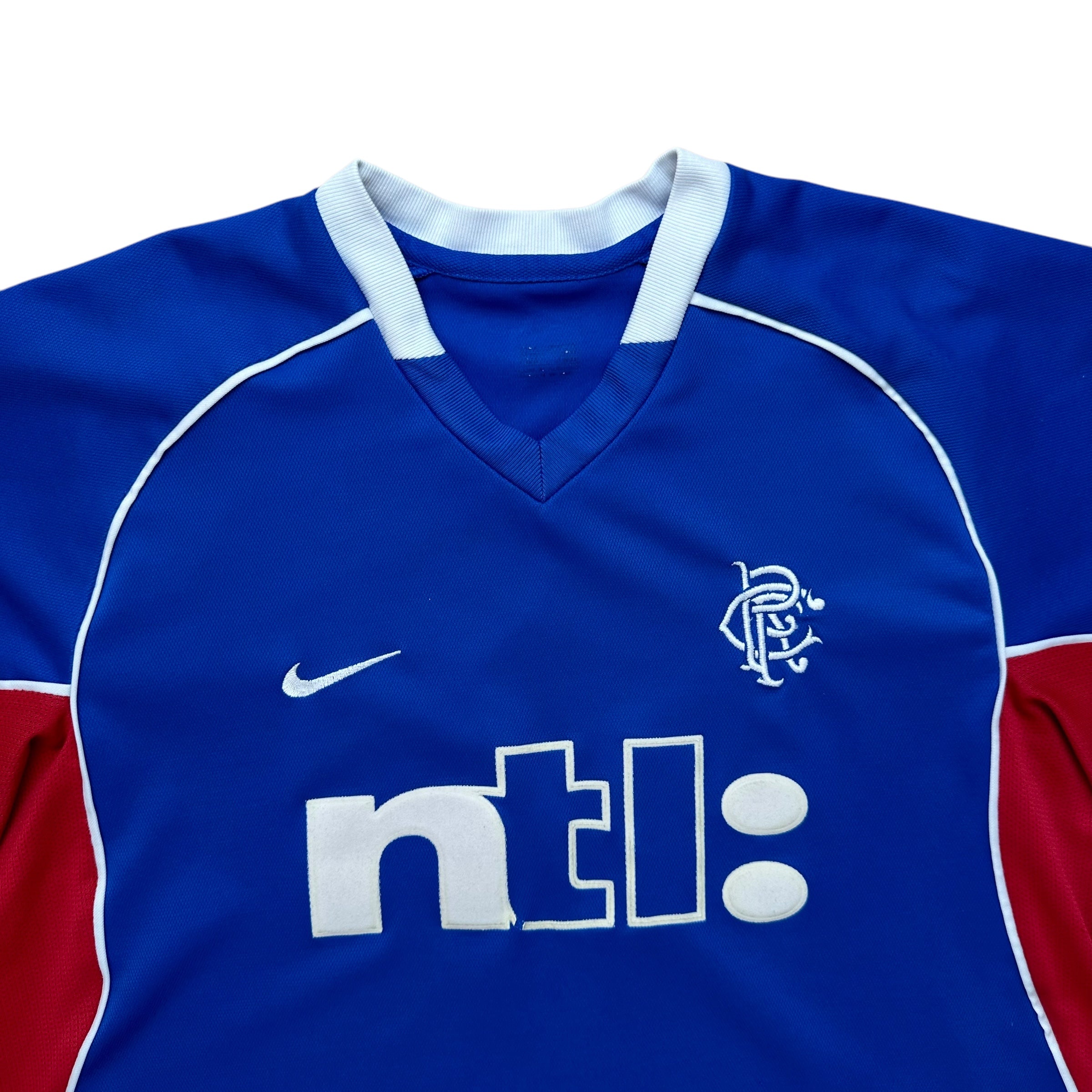 Rangers 2001-02 Home Shirt (M)